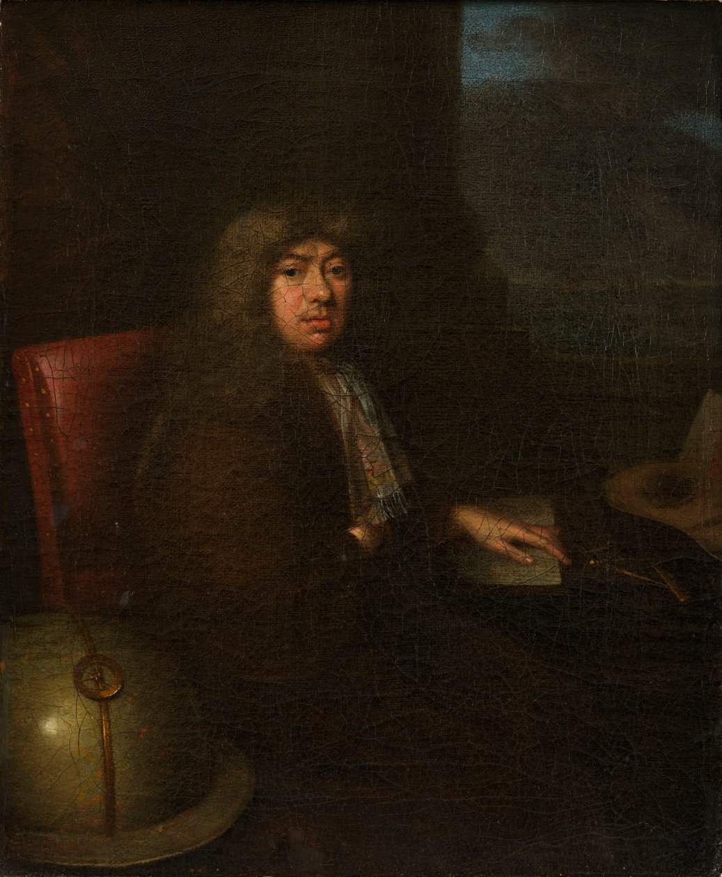Porträt von Samuel Pepys um 1673, Künstler unbekannt von Unknown artist
