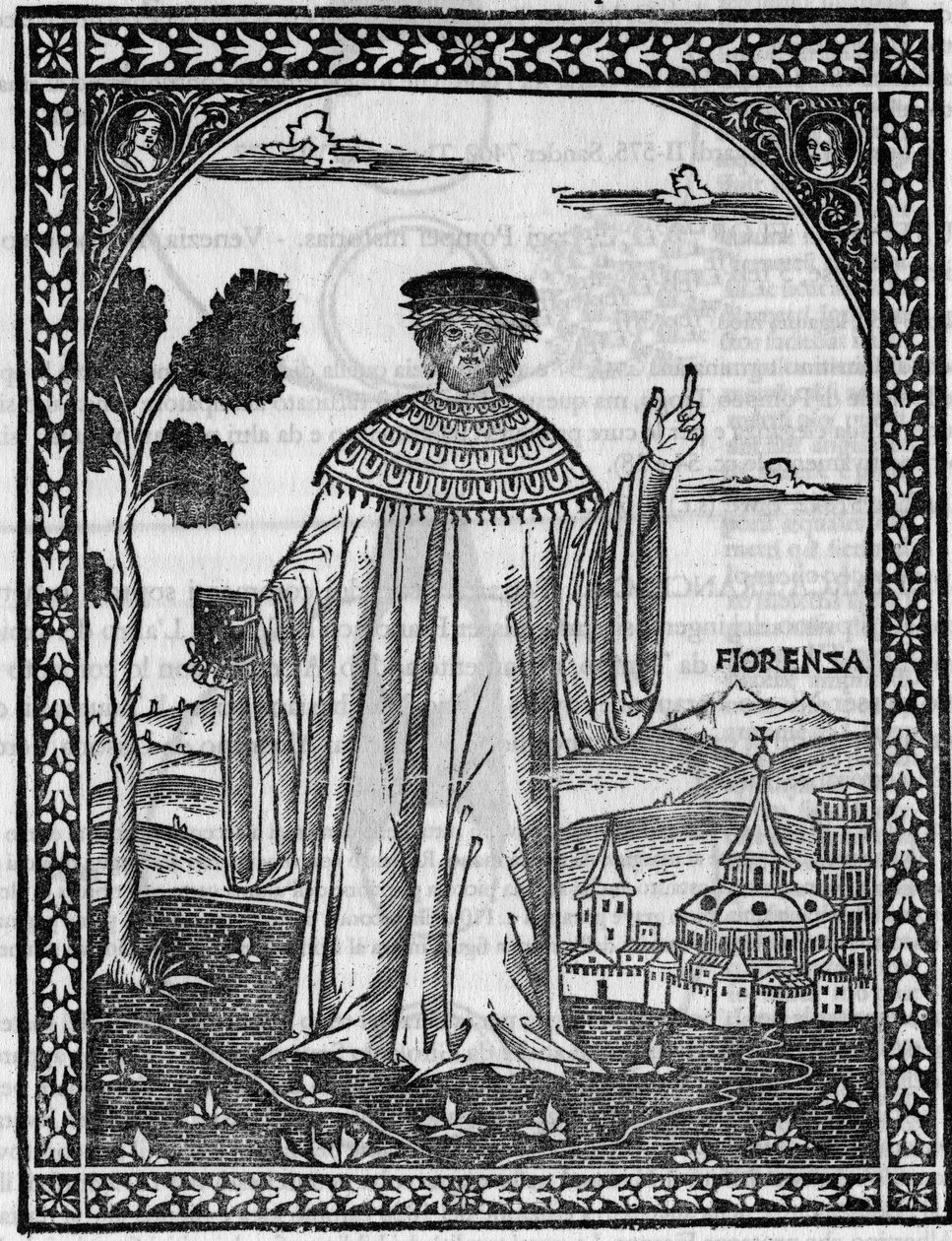 Porträt des italienischen Dichters Francesco Petrarca von Unknown artist