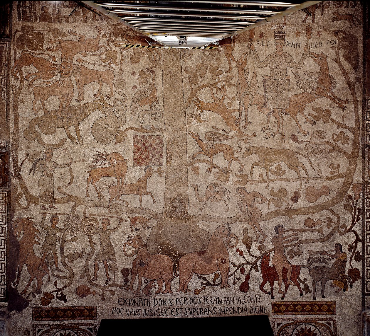 Darstellung von Alexander dem Großen, umgeben von indischer Fauna von Unknown artist