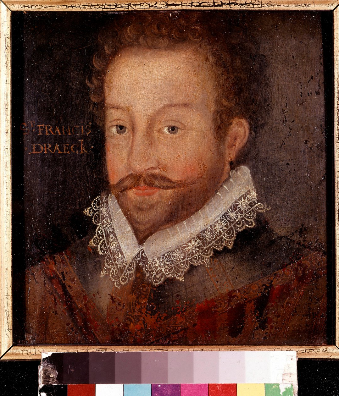 Sir Francis Drake, nach einem Stich von Jodocus Hondius, ca. 1583 von Unknown artist