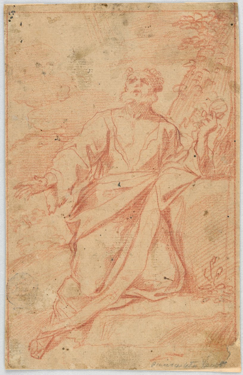 St. (Hieronymus?) in Ekstase von Unknown artist
