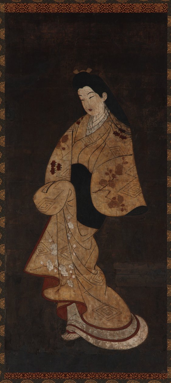 Stehende Figur eines Mädchens von Unknown artist