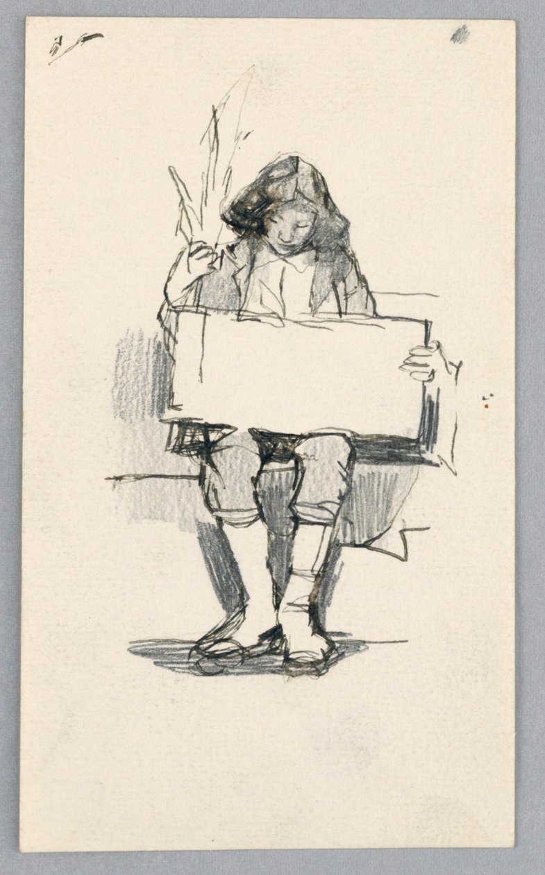 Studie eines jungen Jungen von Unknown artist