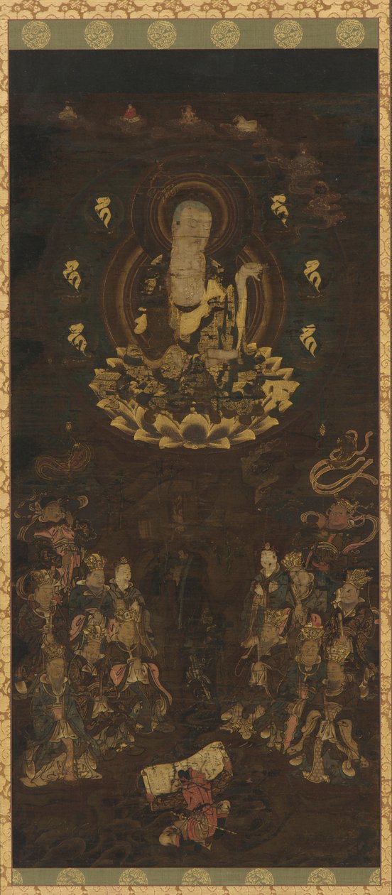 Der Bosatsu Jizo und die zehn Könige der Hölle von Unknown artist
