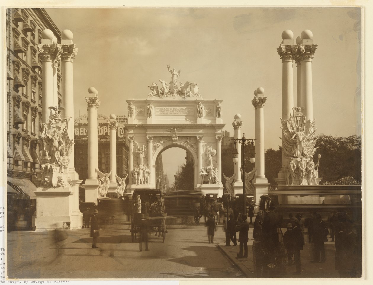 Der Dewey-Bogen, Madison Square, New York von Unknown artist