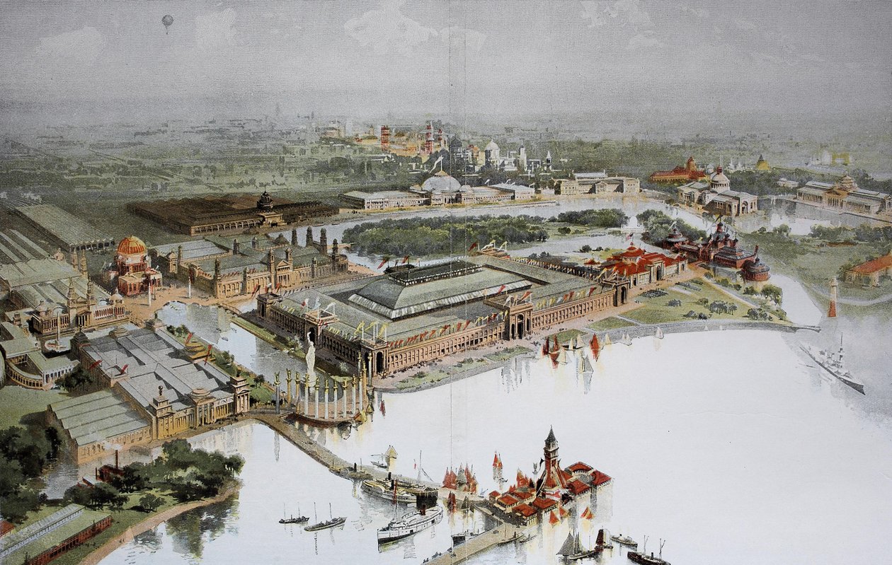 Die Weltausstellung, Chicago World Fair und Chicago Columbian Exposition von Unknown artist