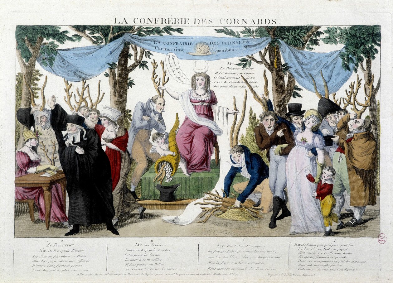 Die Bruderschaft der Cornards - Bild von Unknown artist