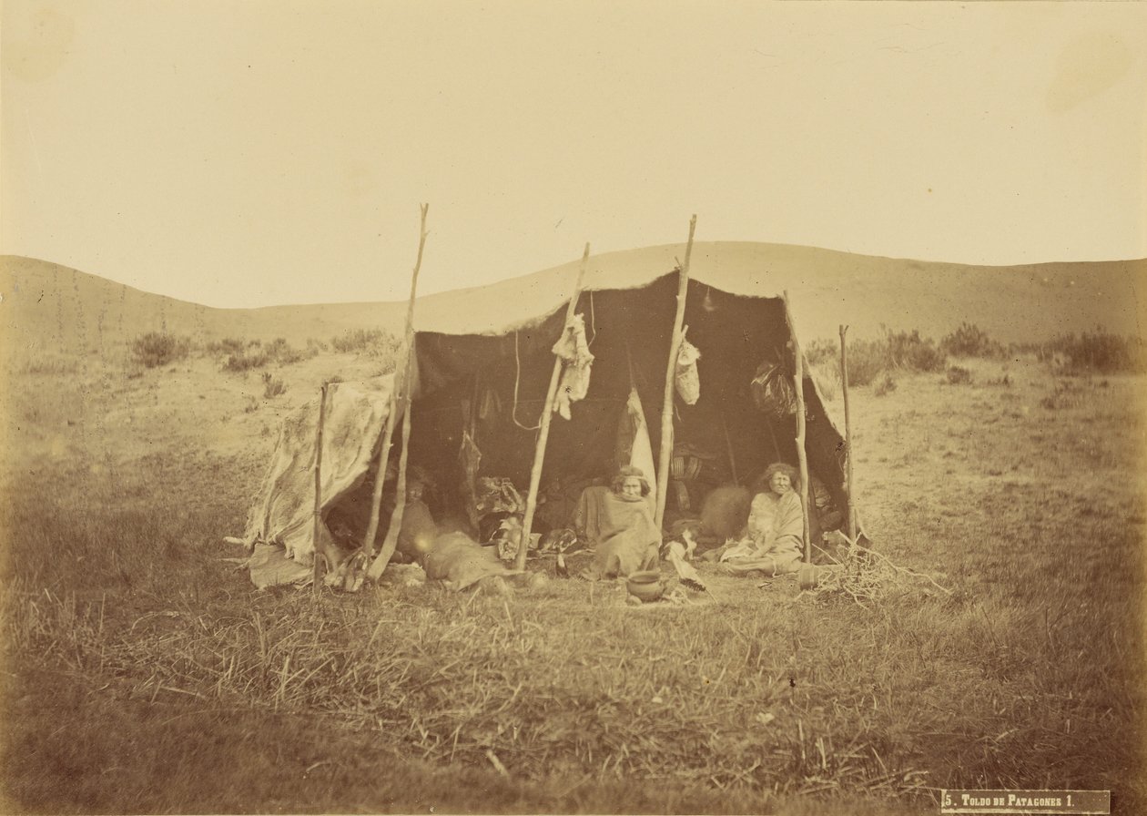 Toldo de Patagones von Unknown artist
