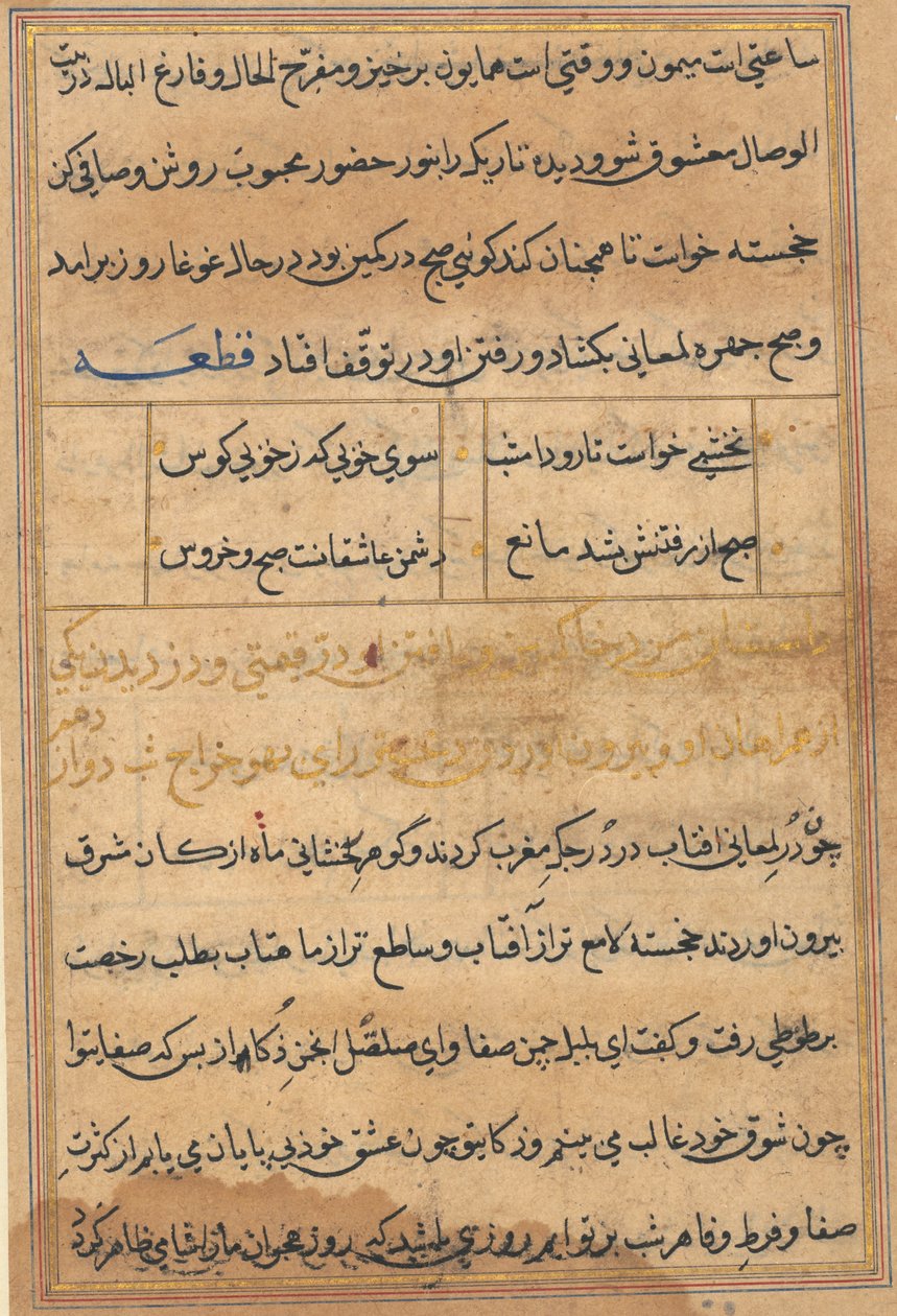 Tuti-Nama (Geschichten eines Papageis) von Unknown artist