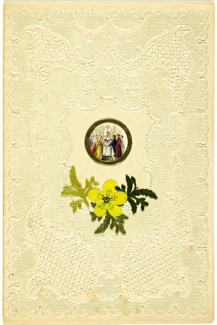 Unbetitelter Valentinstag (Hochzeitsszene) von Unknown artist