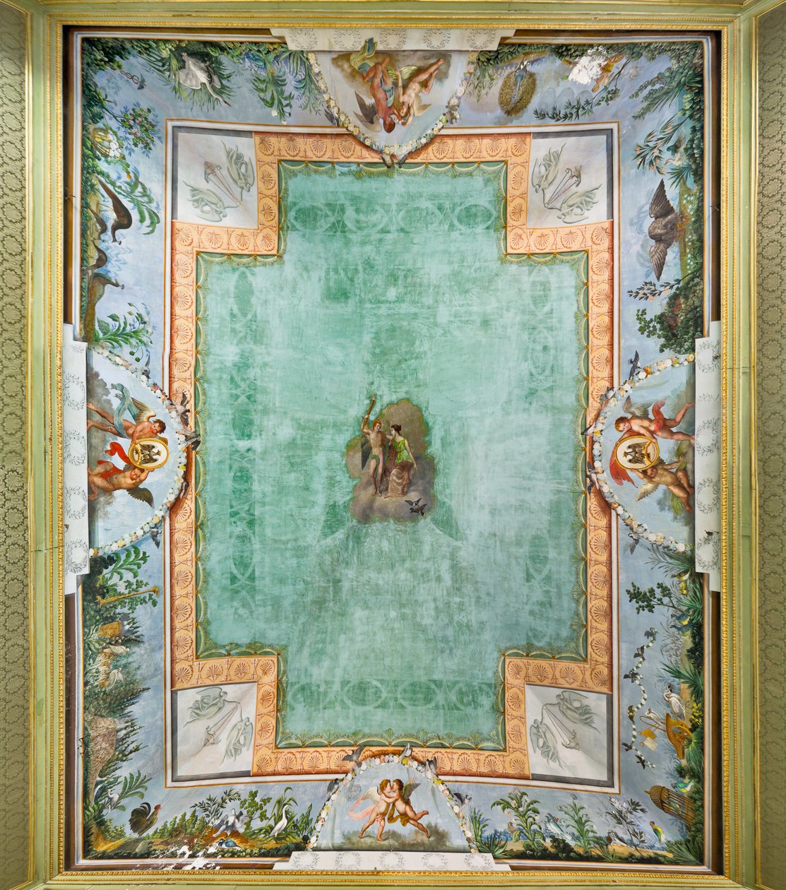 Gewölbe des Vogelzimmers von Unknown artist