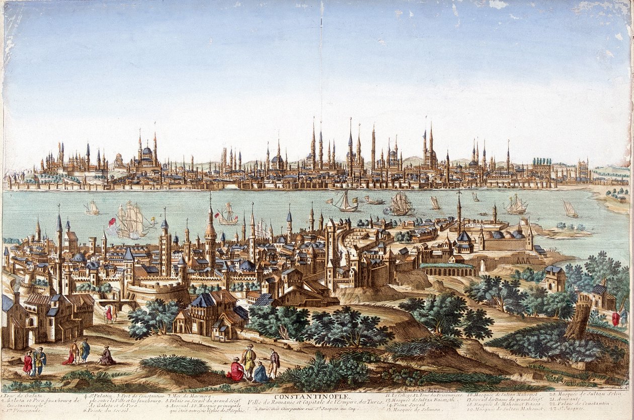 Ansicht von Konstantinopel von Unknown artist
