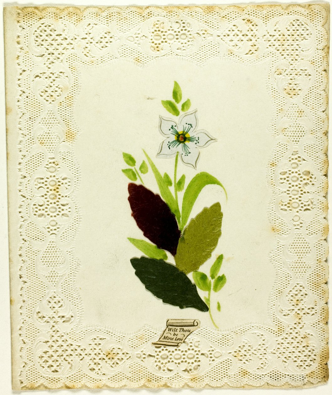 Willst du mein Schatz sein? (Valentinsbild) von Unknown artist