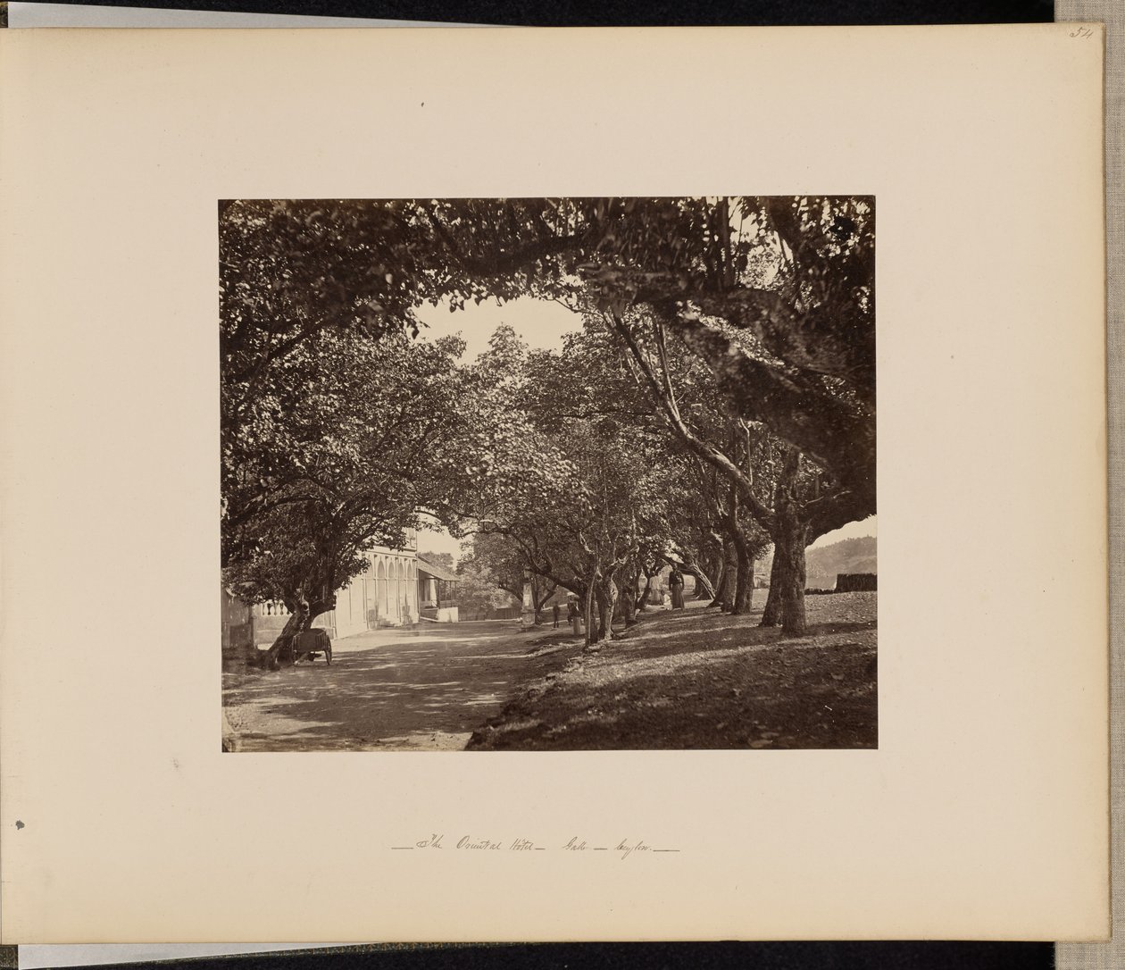 Das Oriental Hotel, Galle, Ceylon von Unknown artist/maker