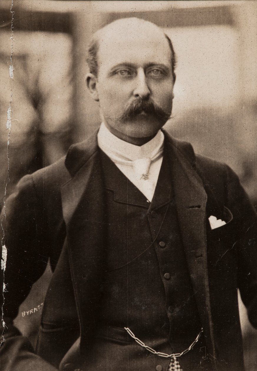 Halbporträt von Herzog Arthur William Connaught, Sohn von Königin Victoria von Großbritannien von Unknown photographer