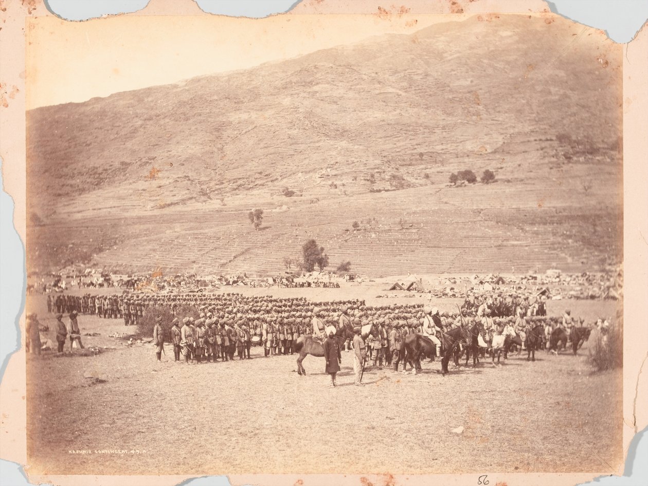Kaschmir-Kontingent der Black Mountain Expedition von Unknown photographer