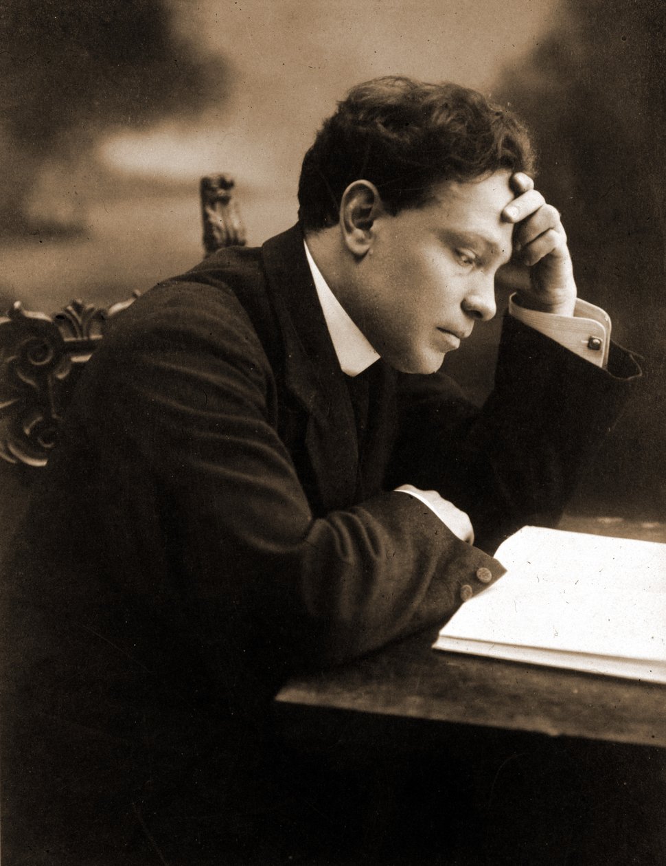 Ottorino Respighi (1879-1936) italienischer Komponist und Dirigent. von Unknown photographer