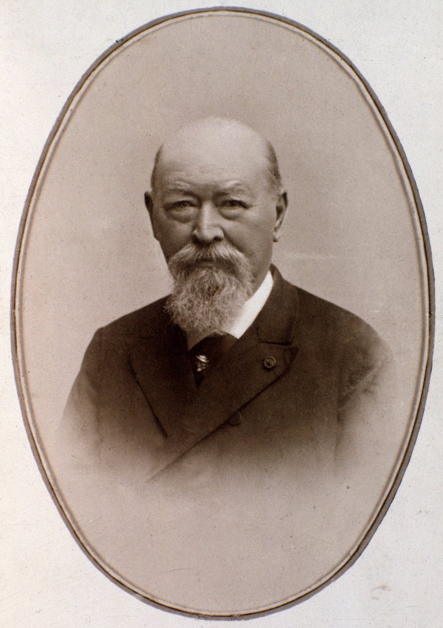 Porträt von Franz von Suppé (s/w Foto) von Unknown photographer
