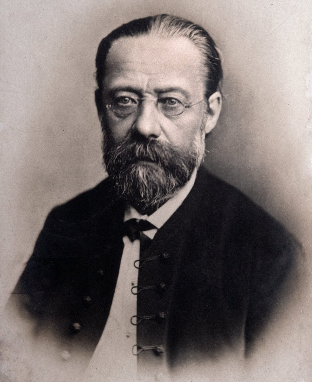 Porträt von Friedrich Smetana (Gravur nach Foto) von Unknown photographer