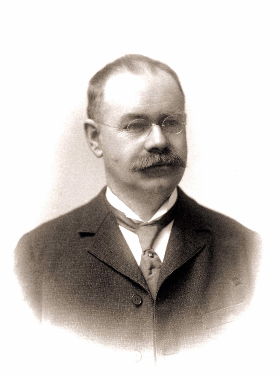 Porträt von Hermann Hollerith (1860-1929), amerikanischer Statistiker von Unknown photographer