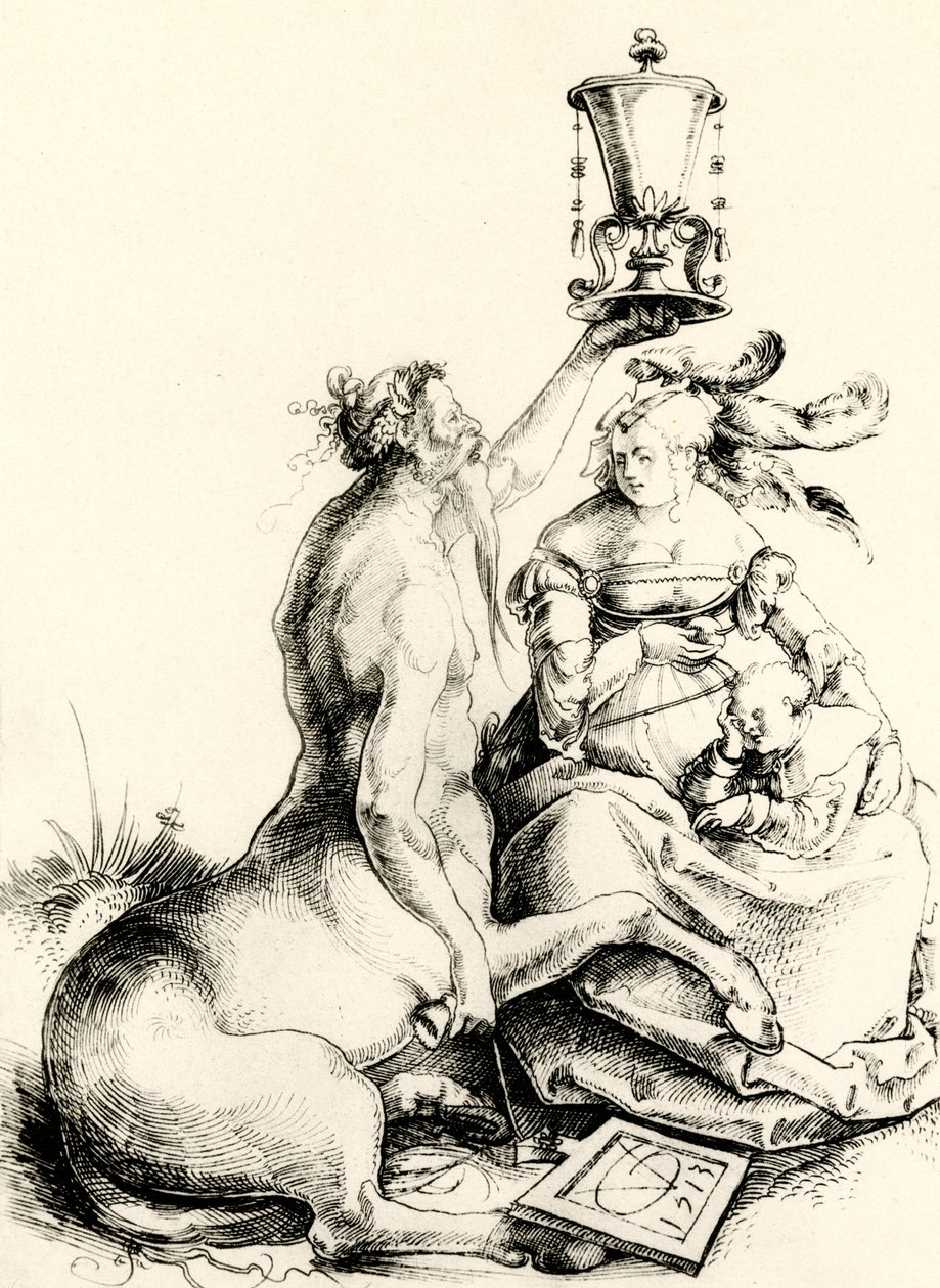 Allegorische Darstellung von Urs Graf