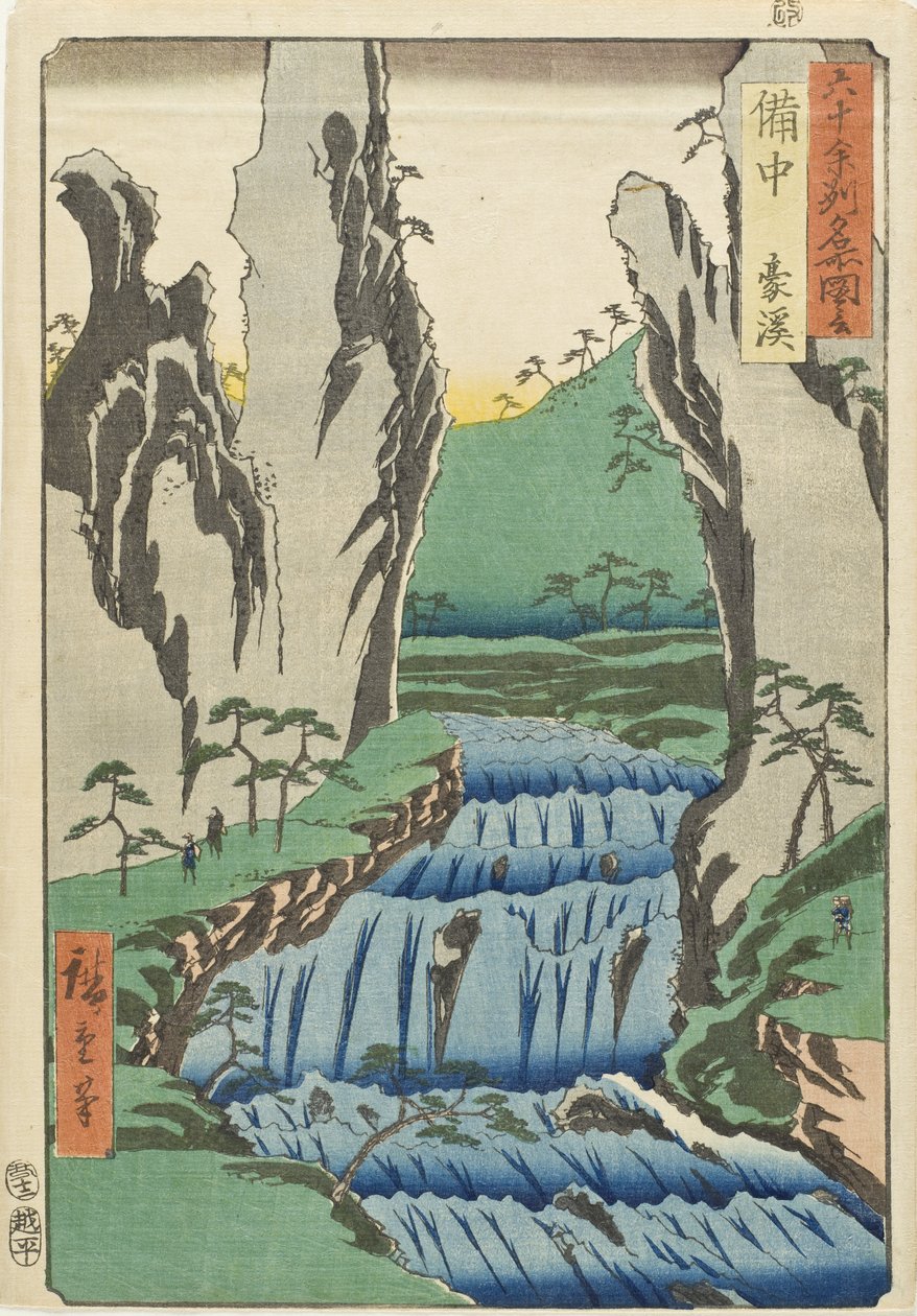 Provinz Bitchū, Gōkei von Utagawa Hiroshige