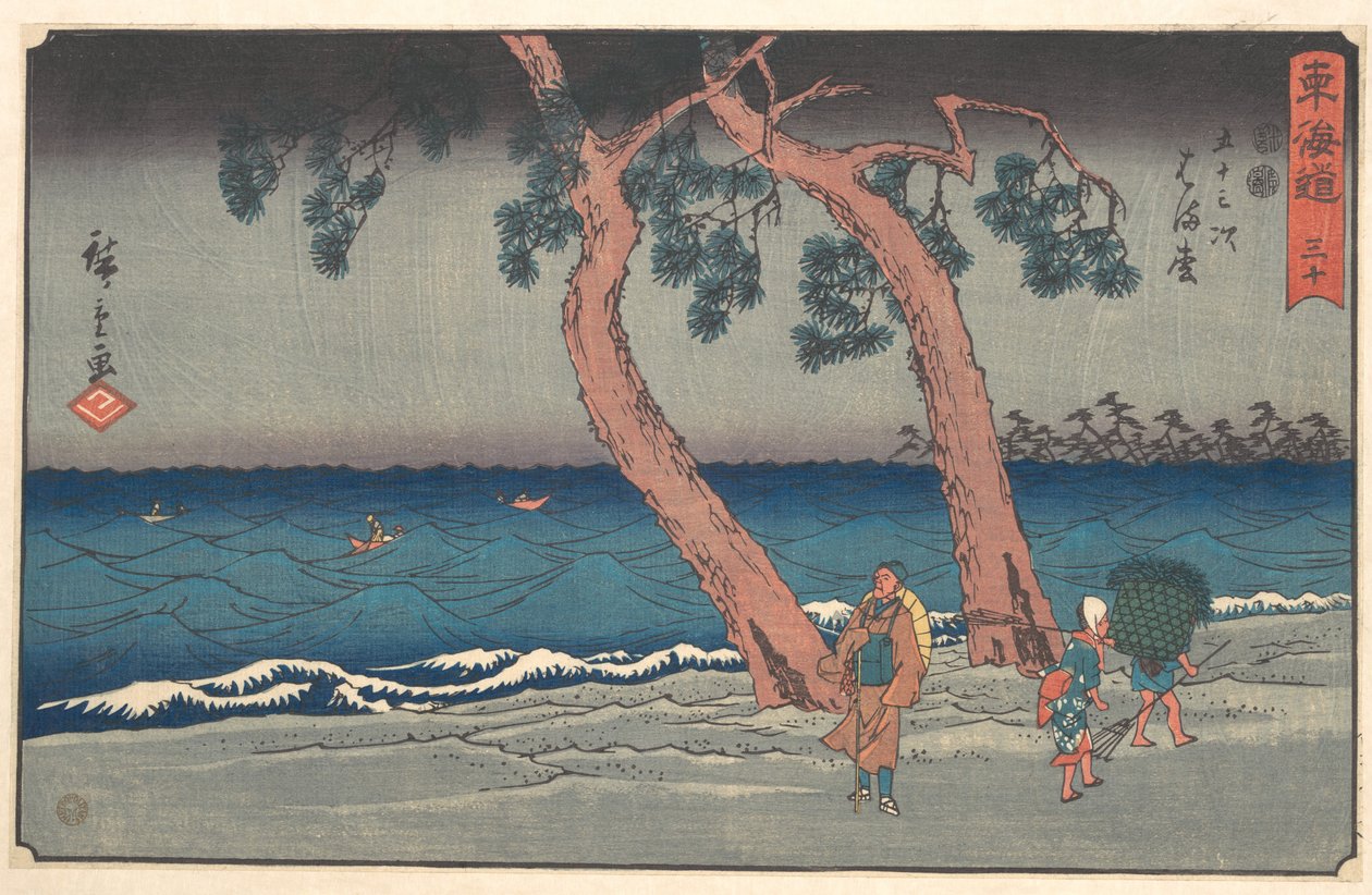 Hamamatsu von Utagawa Hiroshige