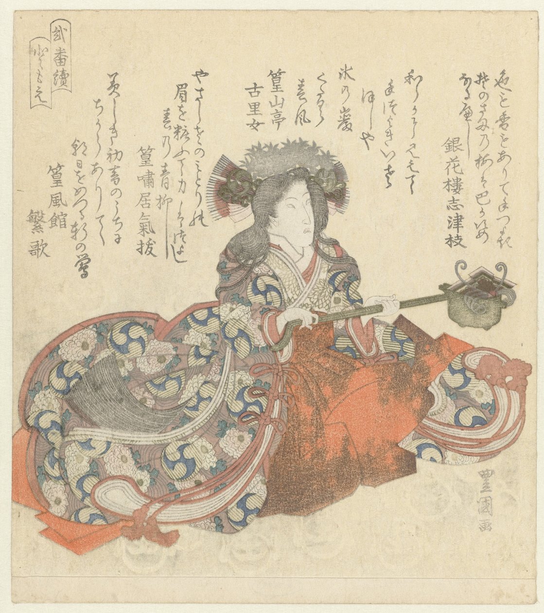 Tomoe Gozen (Ein Diptychon) von Utagawa Toyokuni (I)