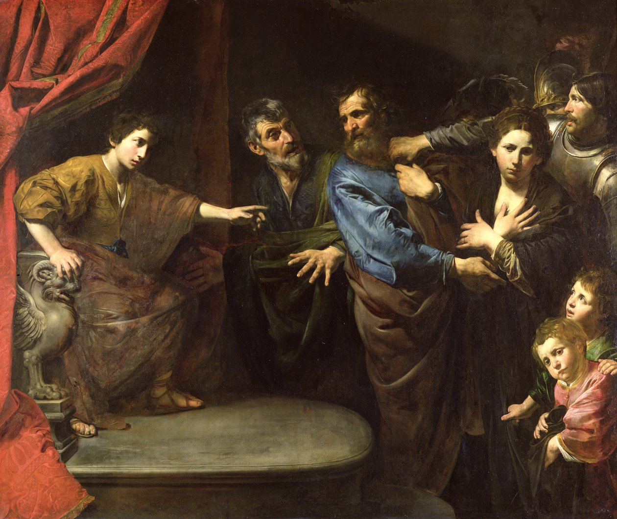 Das Urteil Daniels oder Die Unschuld der Susanna von Valentin de Boulogne