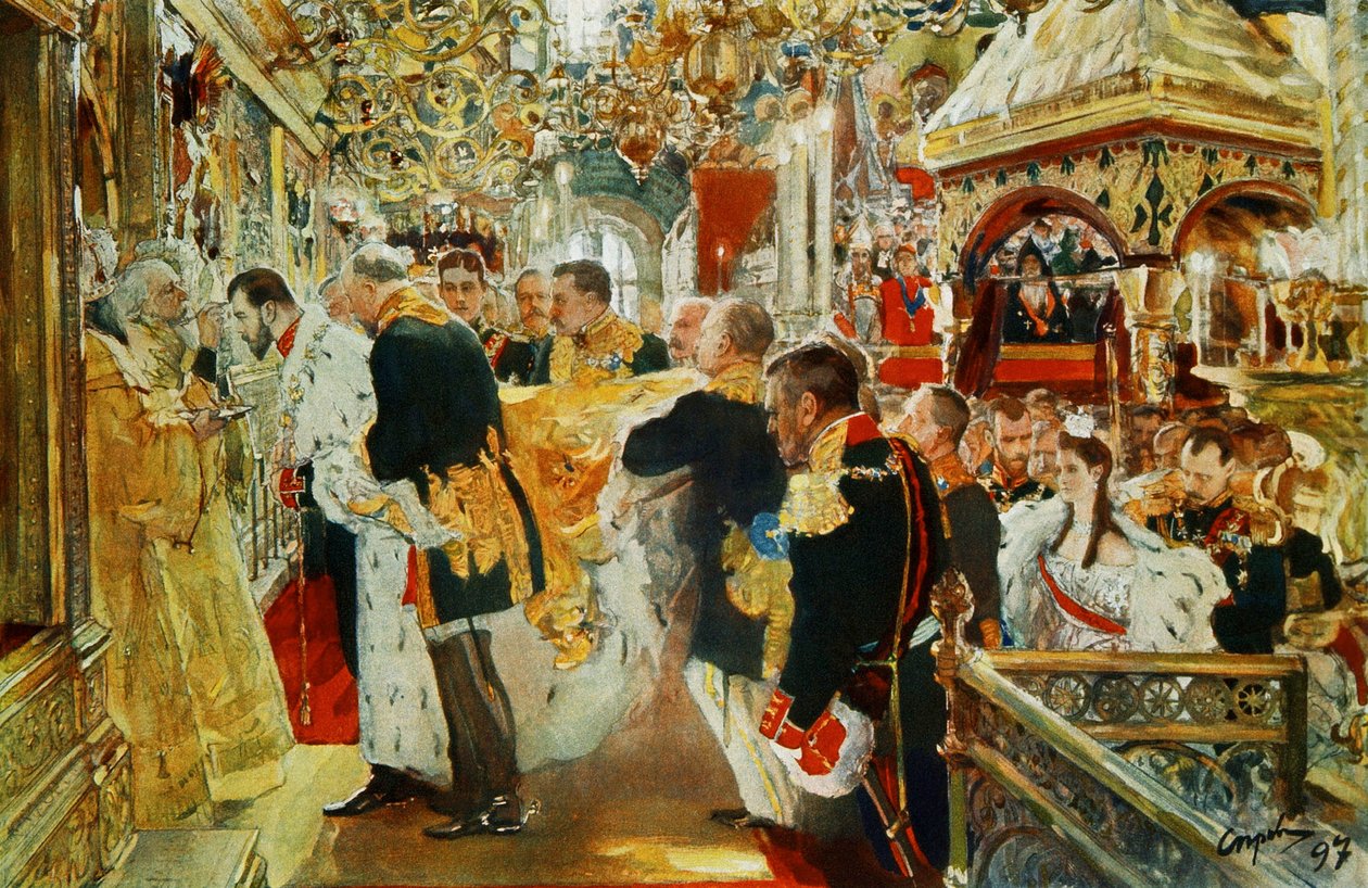 Kaiser Nikolai Alexandrowitsch von Valentin Aleksandrovich Serov