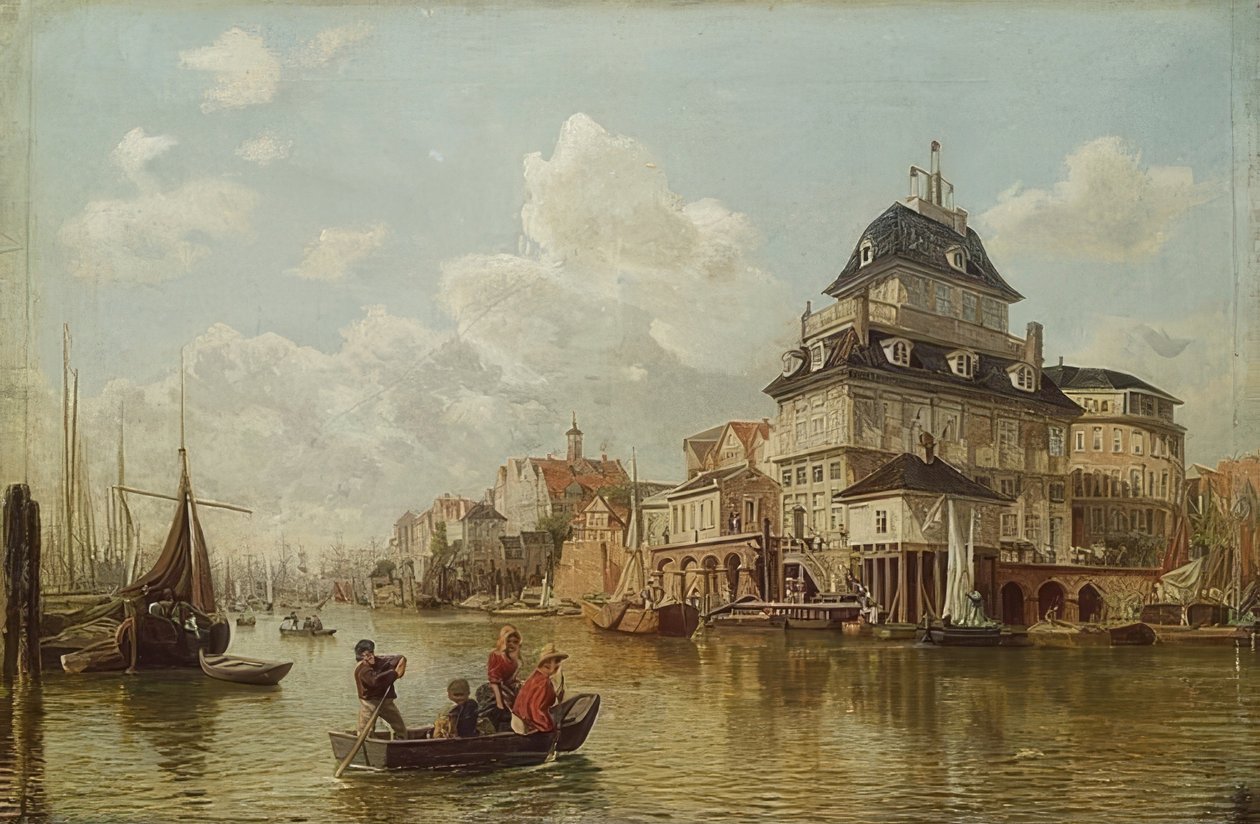 Das Baumhaus am Hamburger Hafen von Valentin Ruths