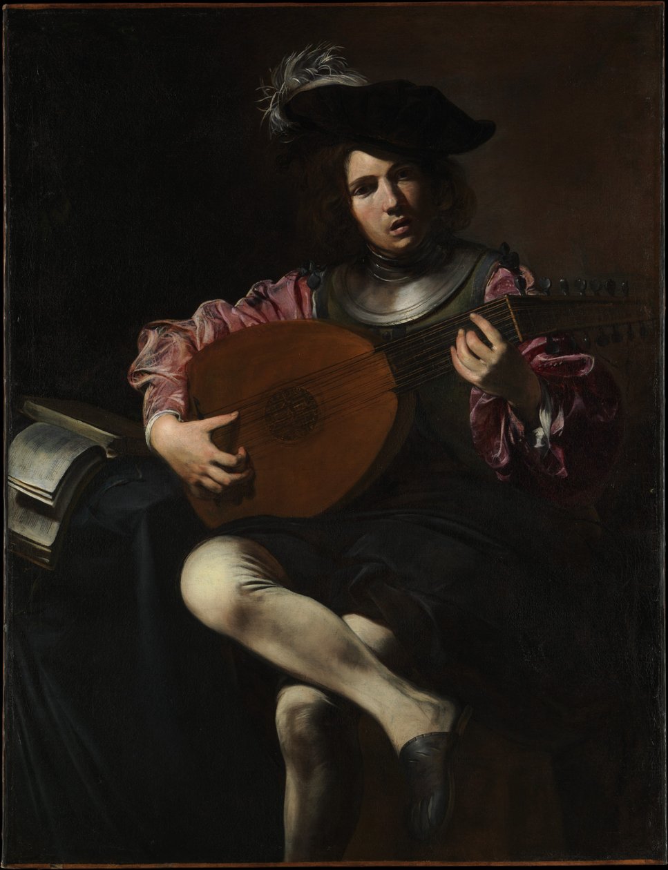 Lautenspieler von Valentin de Boulogne