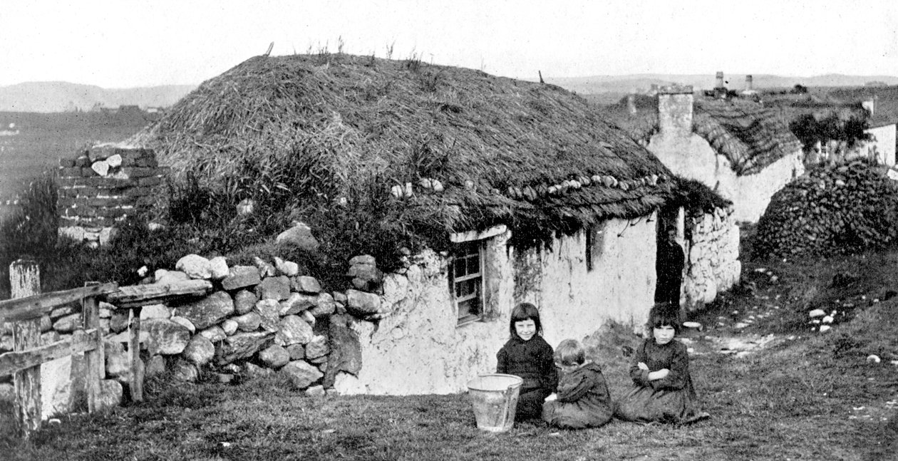 Krofterhäuser, Stornoway, Lewis, Äußere Hebriden, Schottland, 1924-1926 von Valentine and Sons Ltd