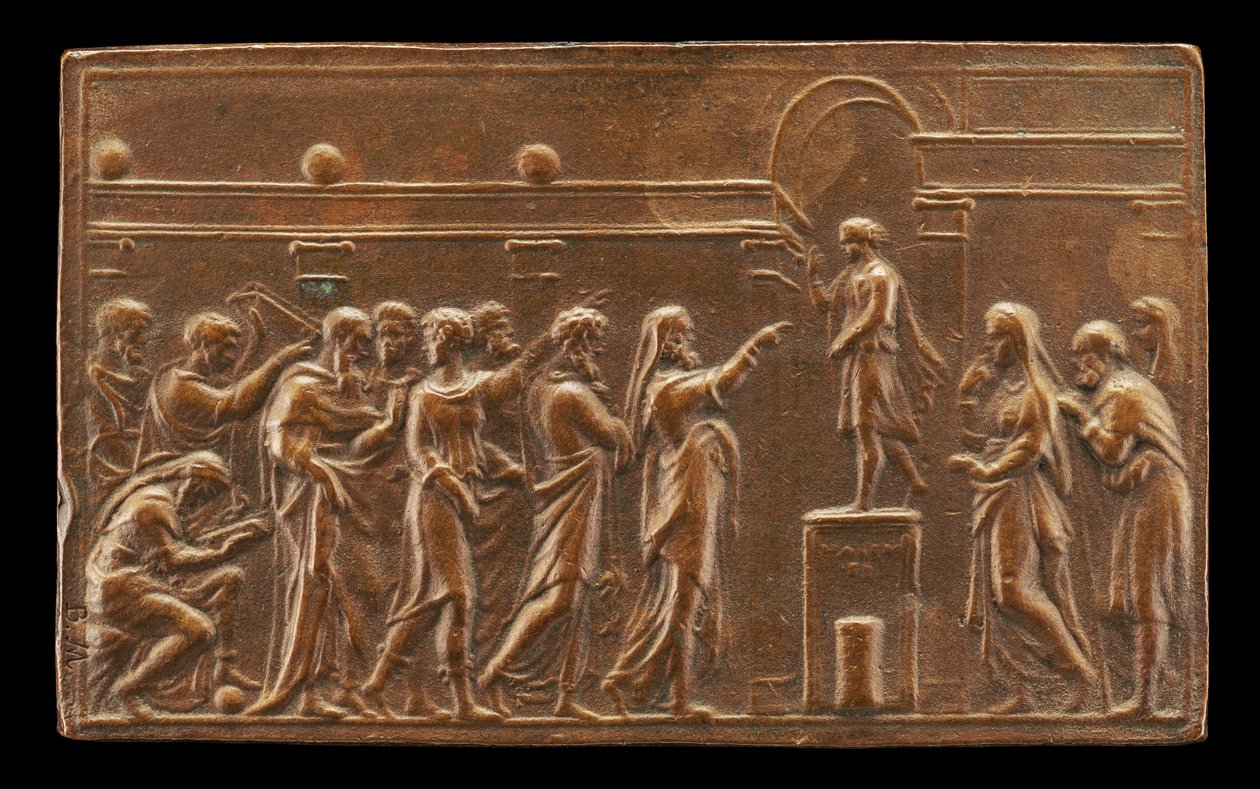 Jesus unter den Doktoren, 1537 oder später von Valerio Belli
