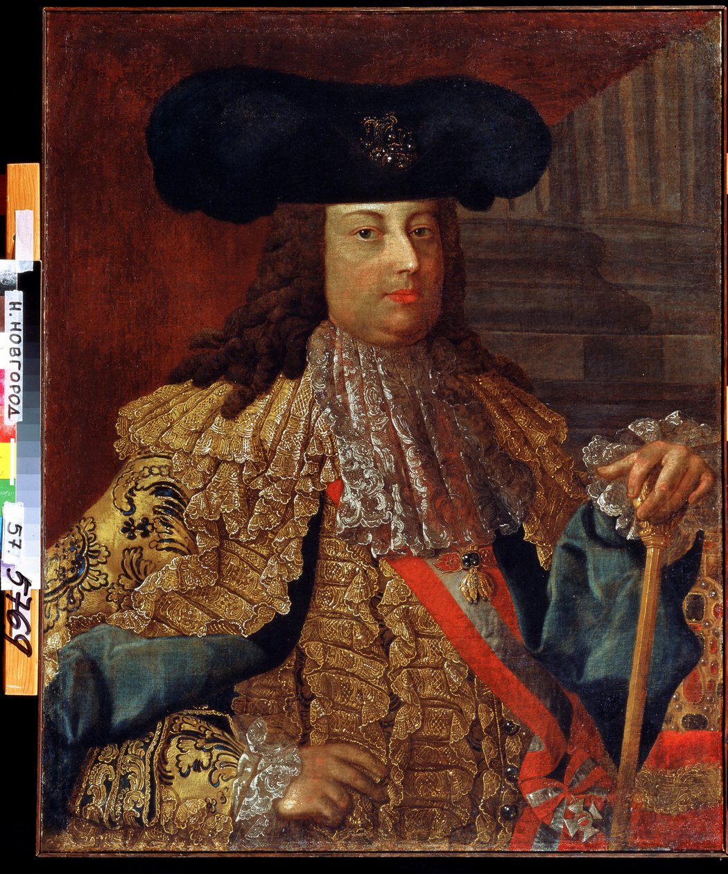 Porträt des Kaisers Franz I. von Österreich (1708-1765) von Vasili Kozmich Berezin