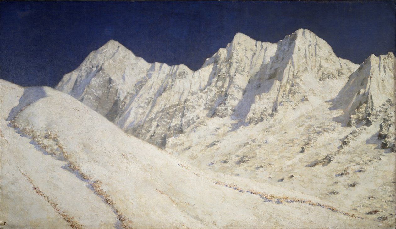 Indien. Schnee auf dem Himalaya, 1874-1876 von Vasili Vasilievich Vereshchagin