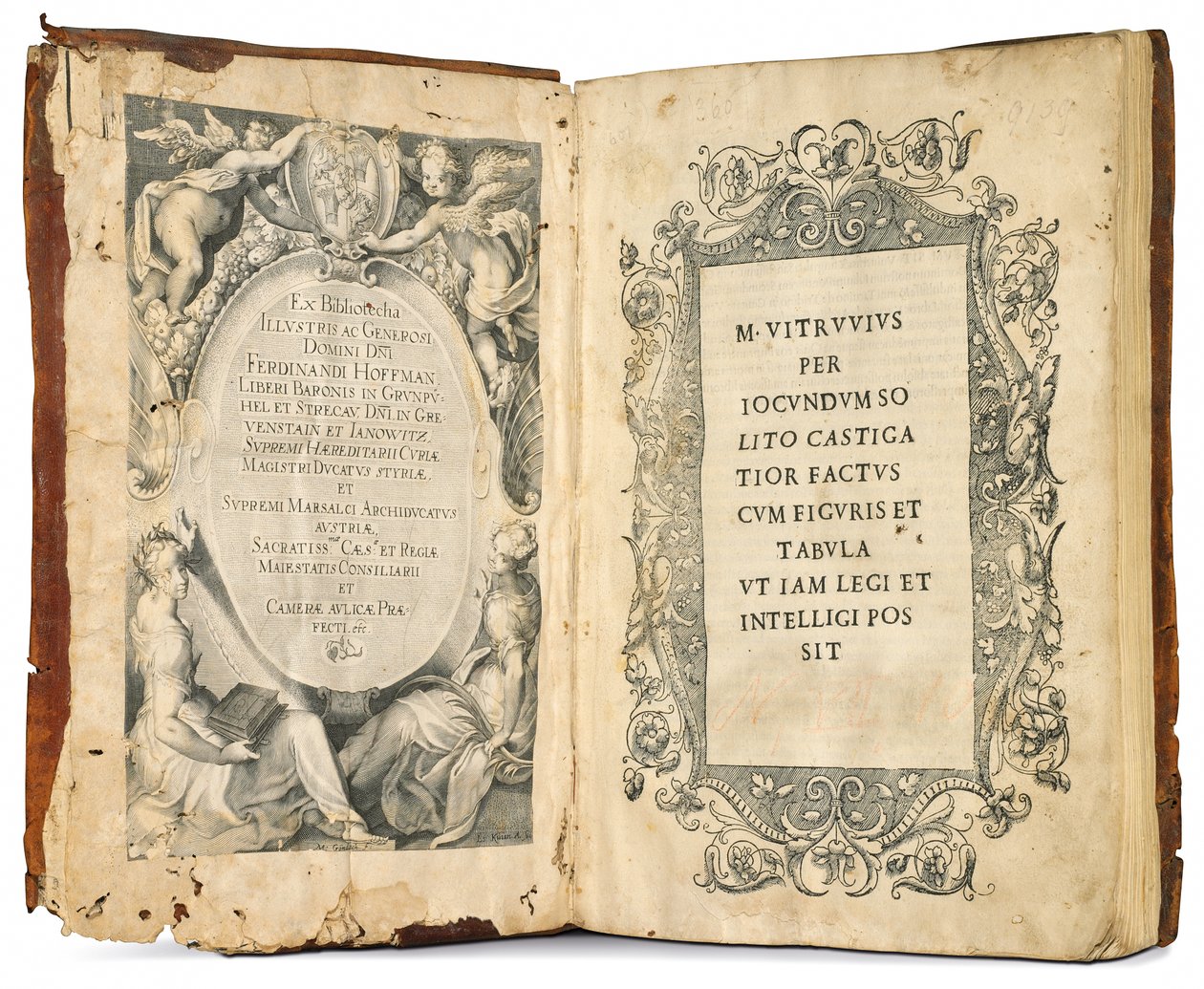 De architectura libri decem von Marcus Vitruvius Pollio, herausgegeben von Fra Giovanni Giocondo, 1511 von Venetian School