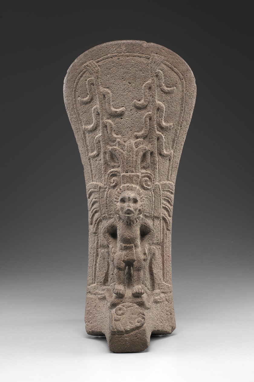 Palma mit Maisgott, der ein Menschenopfer empfängt von Veracruz Veracruz