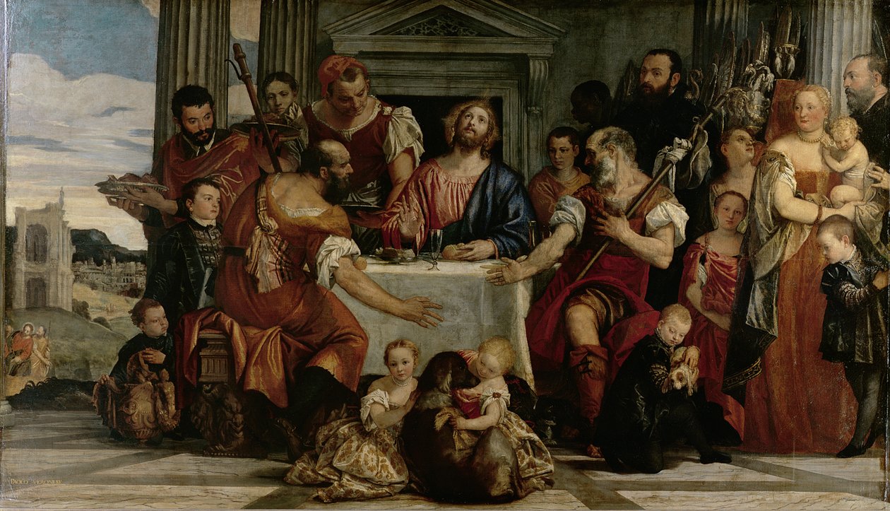 Abendmahl in Emmaus von Paolo Veronese