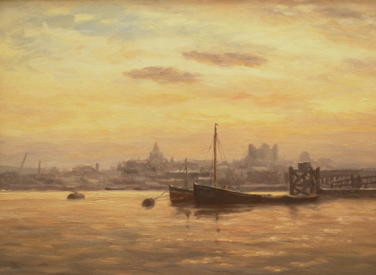 Sonnenuntergang, Rochester von Vic Trevett