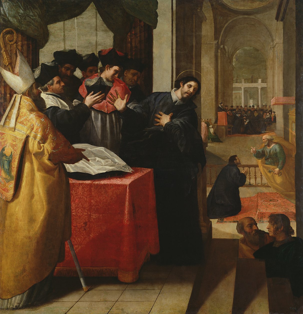 St. Jean de Matha verzichtet auf seinen Doktortitel von Vicente Carducho
