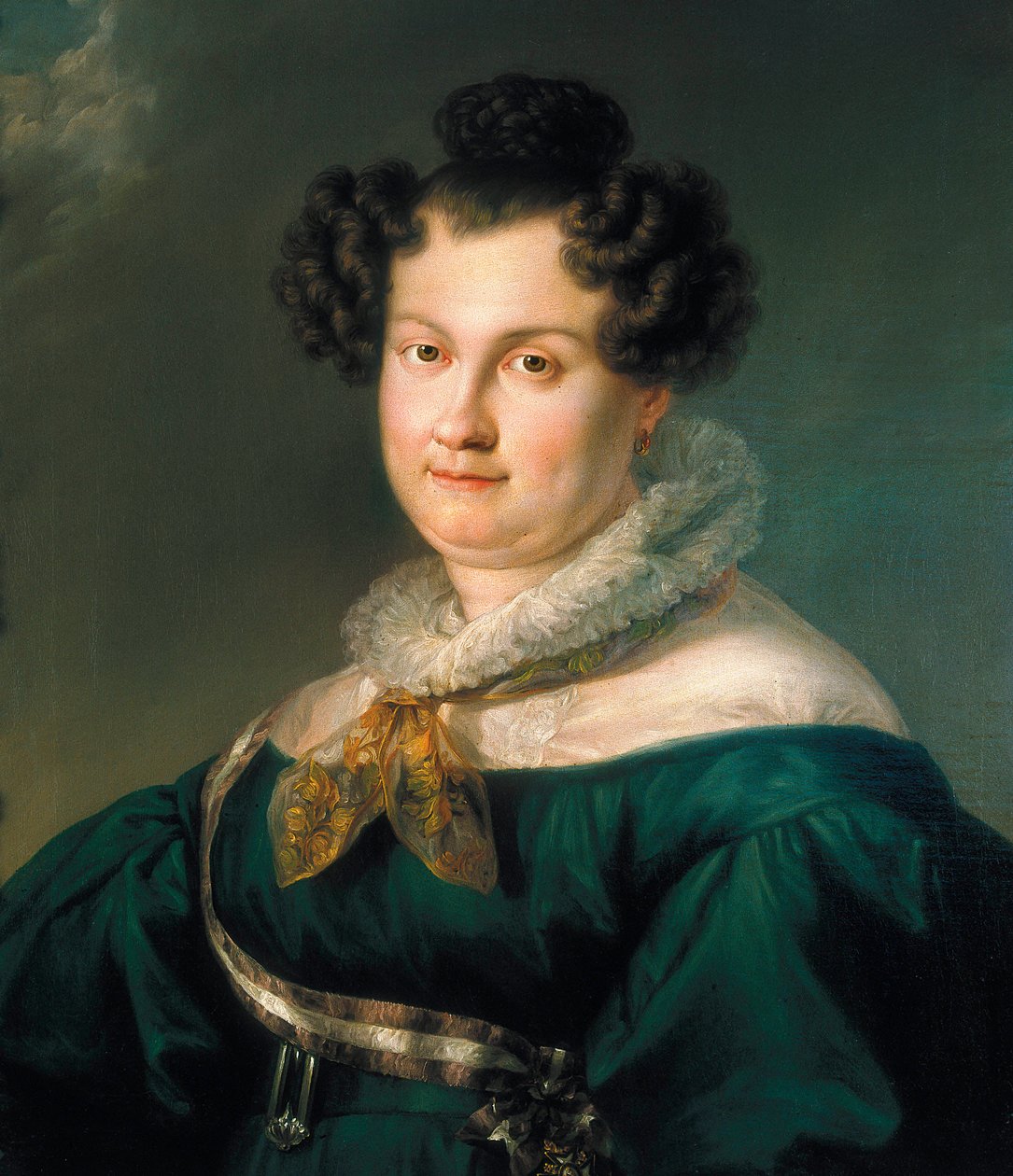 Porträt von Maria Cristina Ferdinand von Bourbon von Vicente Lopez y Portana