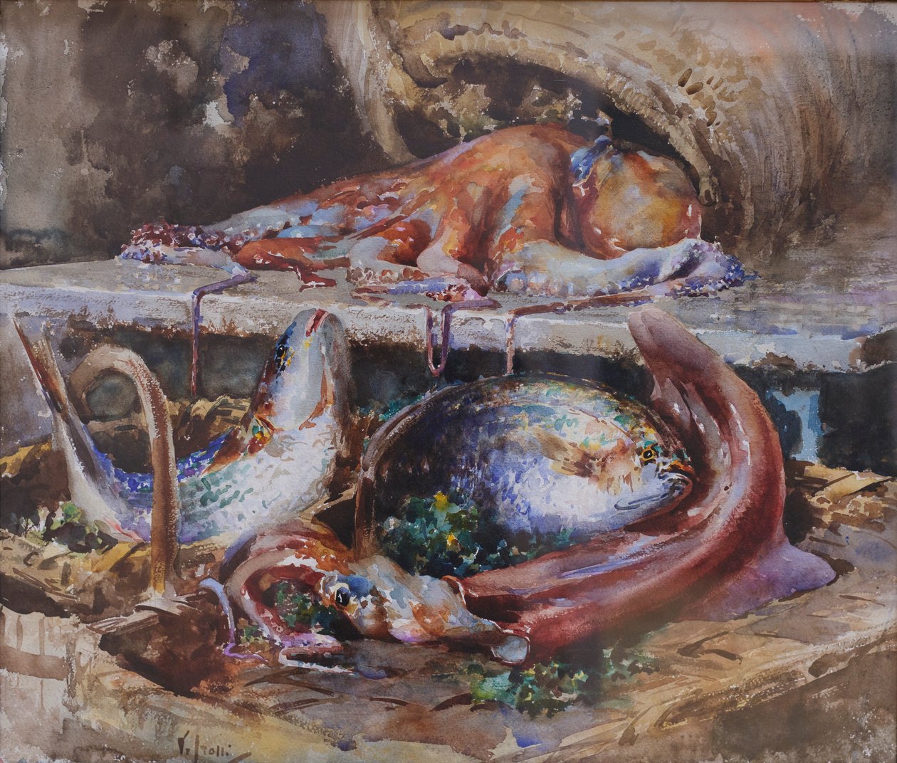 Meeresfischen von Vicenzo Irolli