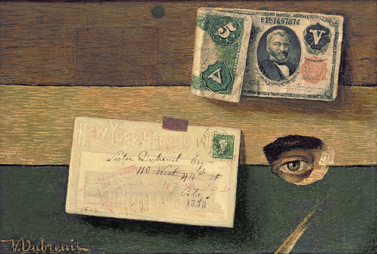 Das Auge des Künstlers, um 1898 von Victor Dubreuil