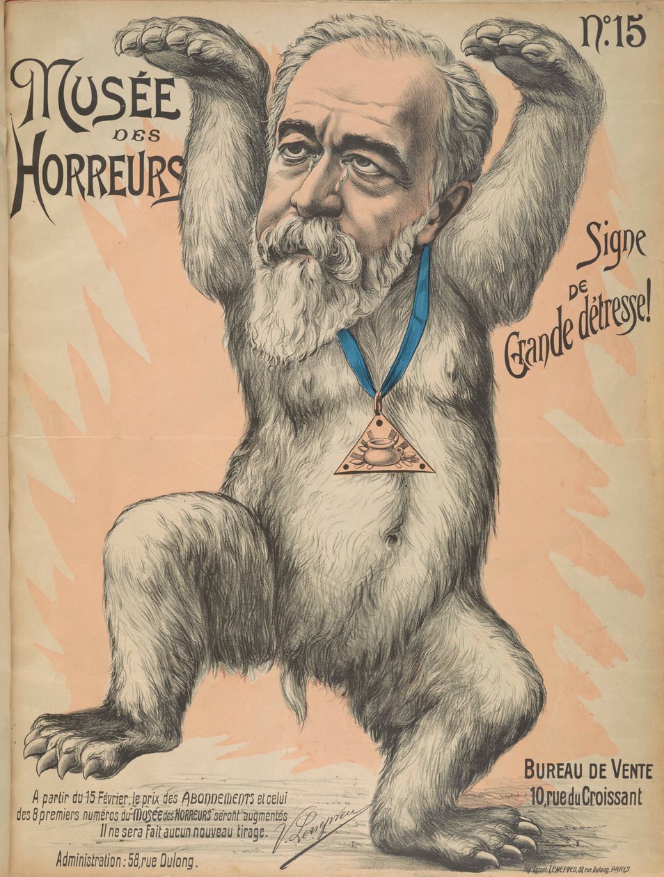 Musée des Horreurs Galerie der Schrecken: Henri Brisson von Victor Lenepveu