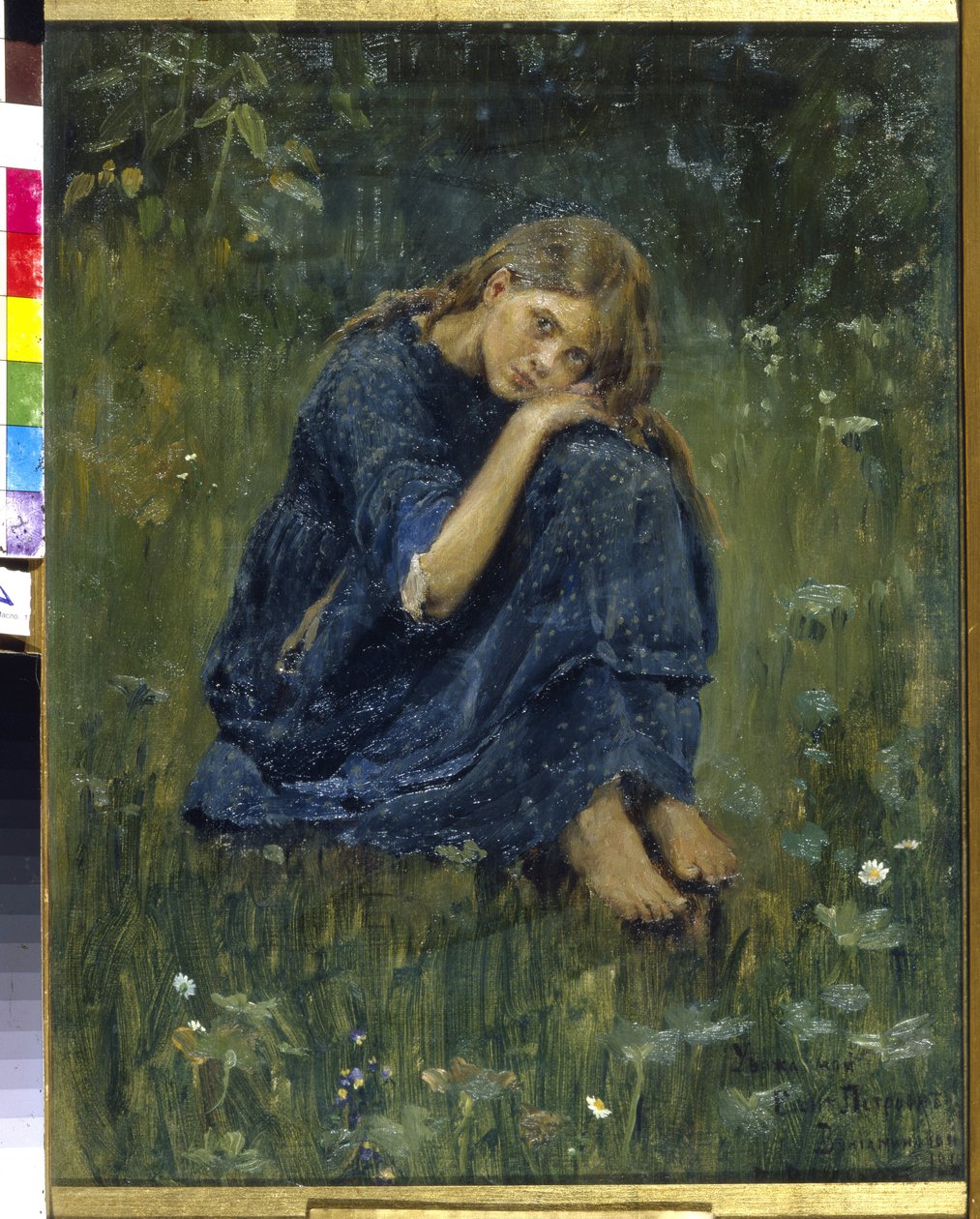 Studie für Aljonuschka von Victor Mikhailovich Vasnetsov