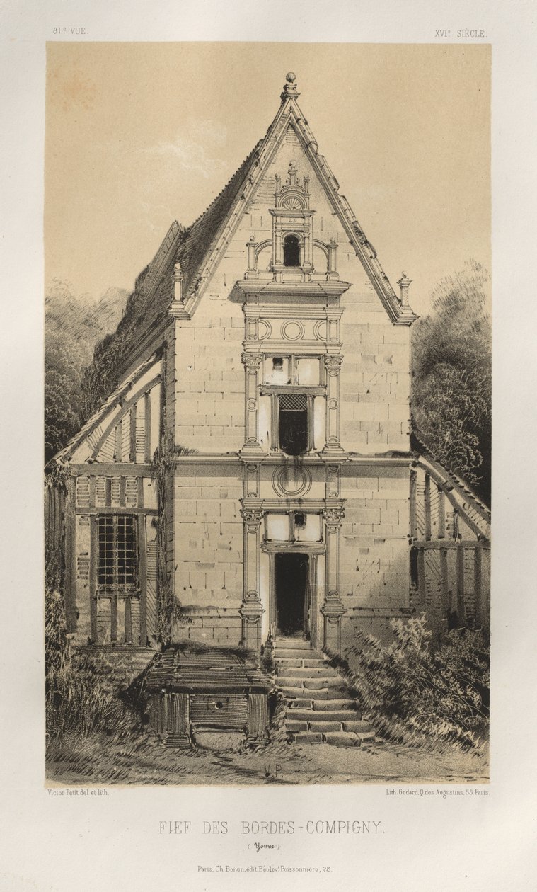 Lehen von Bordes-Compigny (Yonne) von Victor Petit