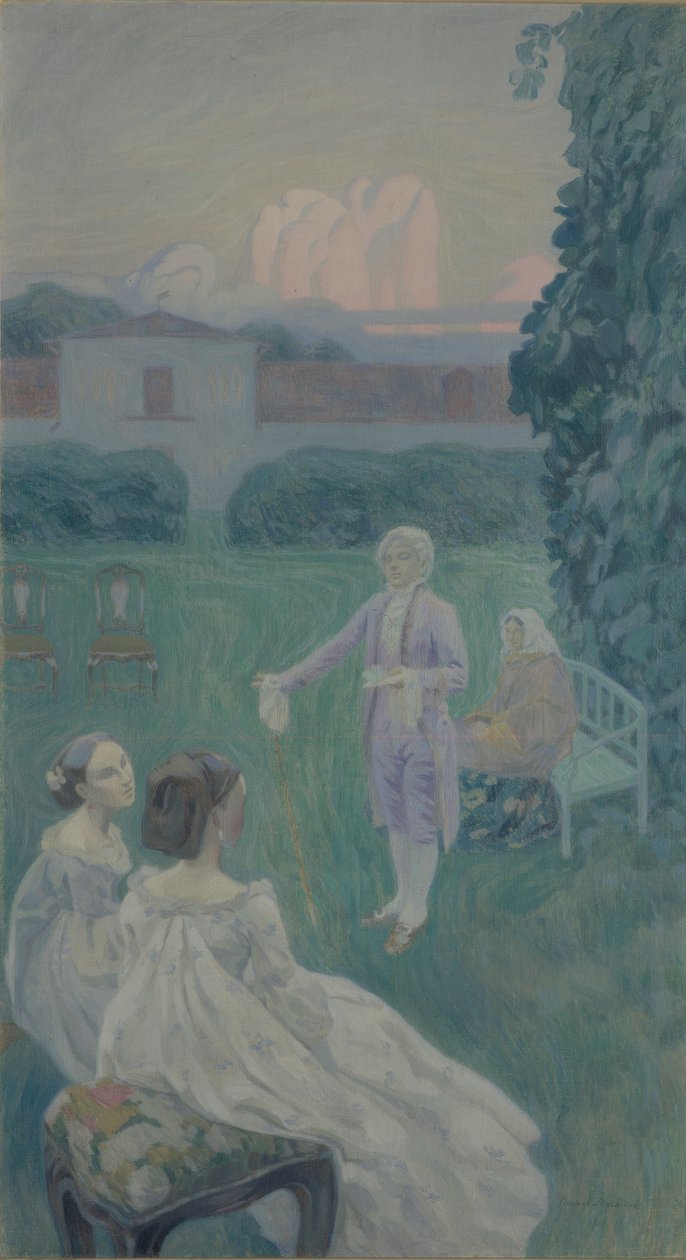 Harmonie, 1900 von Viktor Elpidiforovich Borisov Musatov