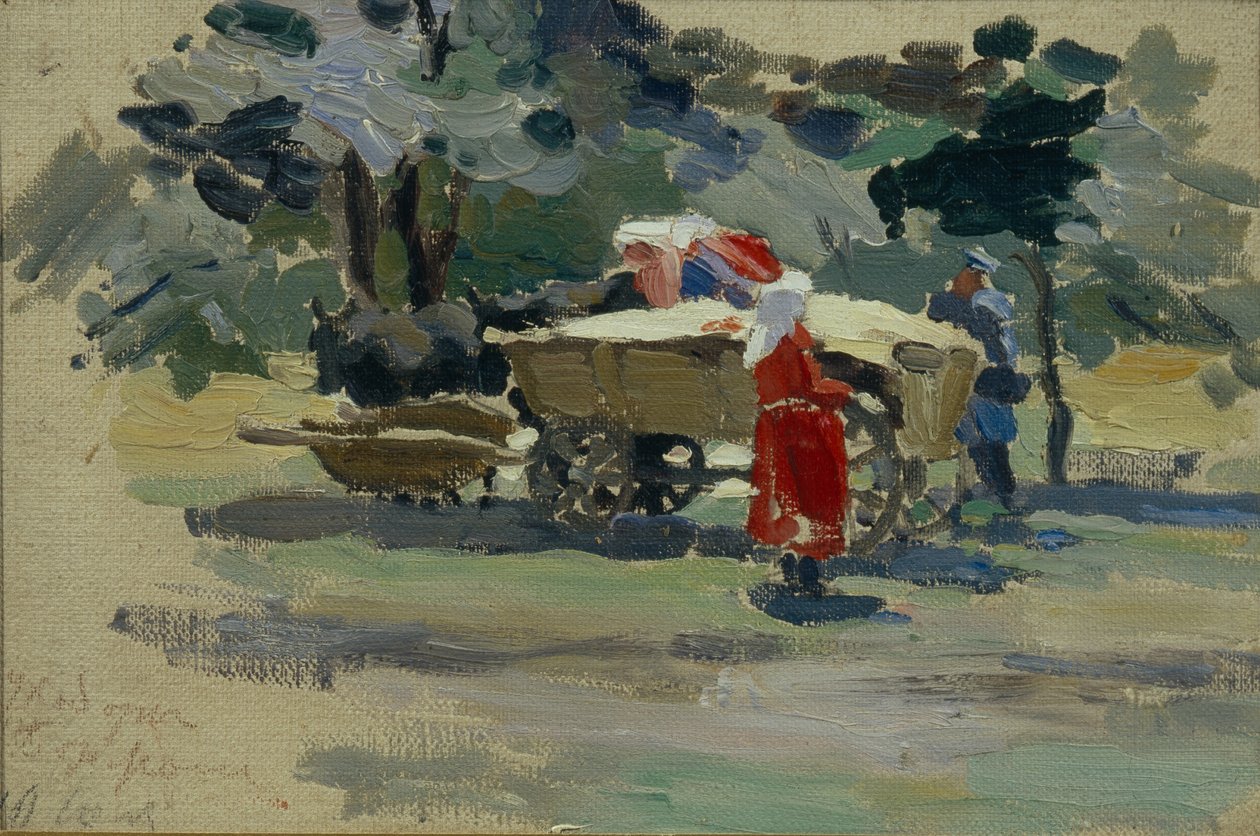Die Dukhoborzen in Borjomi, 1895 von Viktor Elpidiforovich Borisov Musatov