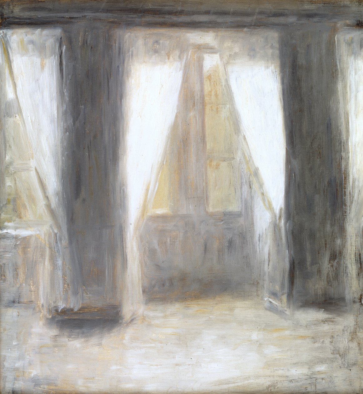 Das Esszimmer im Haus des Künstlers in Frederiksberg Allé, Kopenhagen von Vilhelm Hammershoi